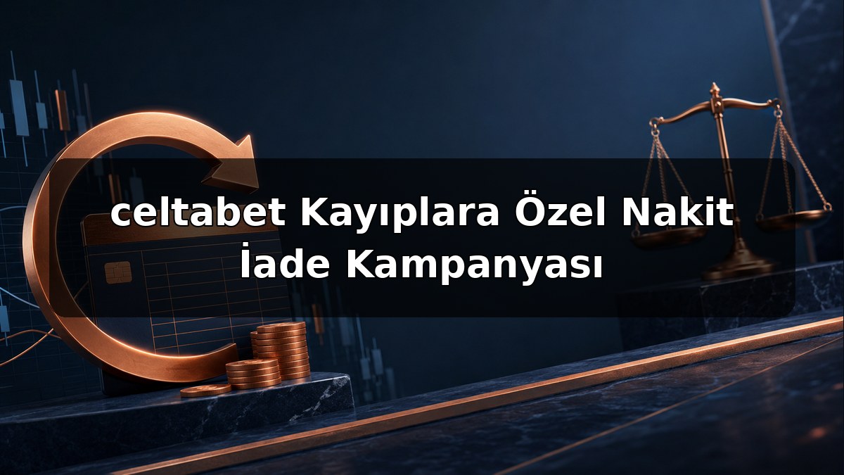 celtabet Kayıplara Özel Nakit İade Kampanyası konulu celtabet görseli